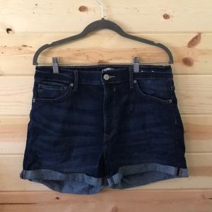 Express high rise jean shorts. Size 10.